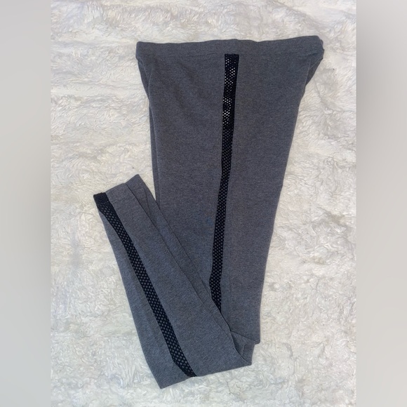 Victorias Secret Gray Mesh Leggings - Picture 3 of 3